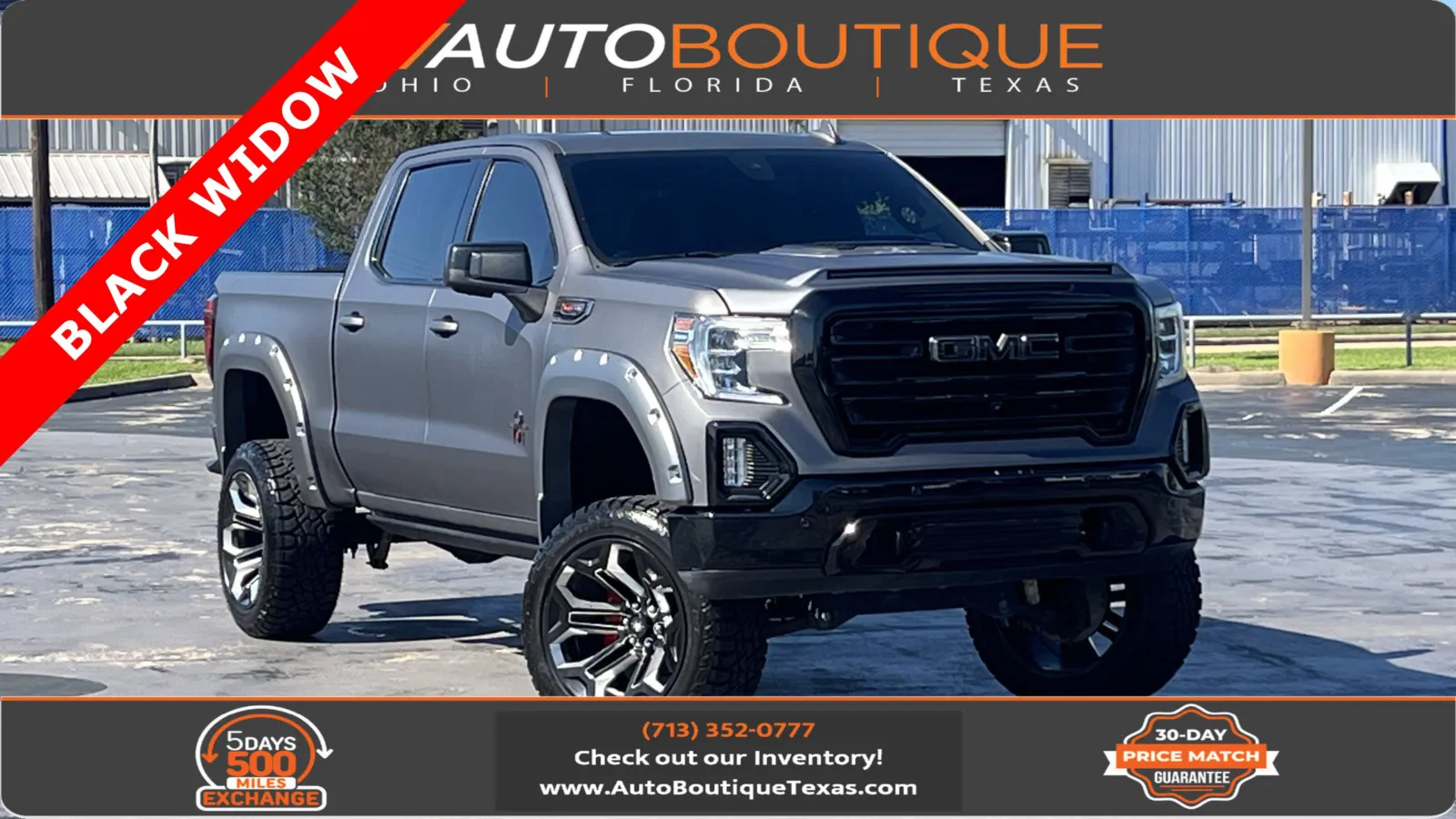 Gray 2020 GMC Sierra 1500 AT4 for sale in Alvin, TX