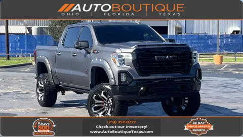 Gray 2020 GMC Sierra 1500 AT4 for sale in Alvin, TX