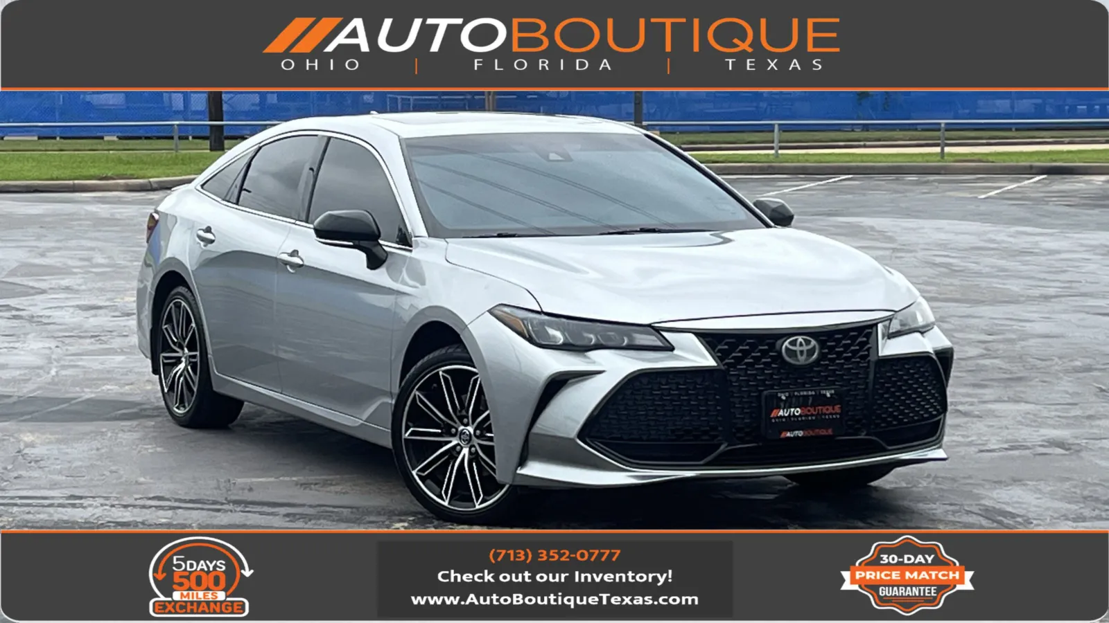 Silver 2019 Toyota Avalon XSE for sale in Alvin, TX