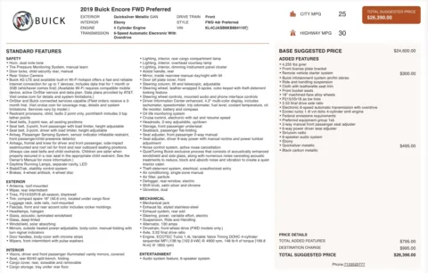 Photos of 2019 Buick Encore Preferred for sale in Alvin, TX at Auto Boutique Texas