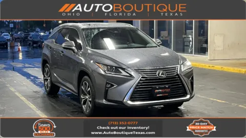 Gray 2018 Lexus RX 350L Premium for sale in Alvin, TX