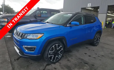 Blue 2018 Jeep Compass Limited for sale in Alvin, TX