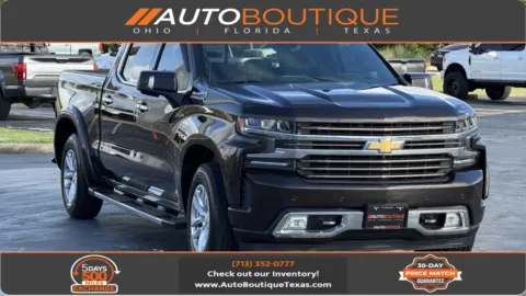 Brown 2019 Chevrolet Silverado 1500 High Country for sale in Alvin, TX