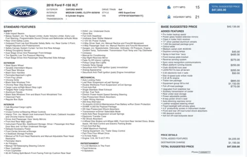 Photos of 2016 Ford F-150 XLT for sale in Alvin, TX at Auto Boutique Texas