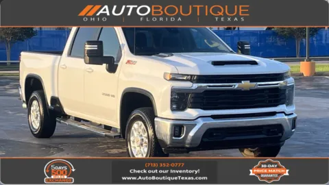 White 2024 CHEVROLET SILVERADO LT for sale in Alvin, TX