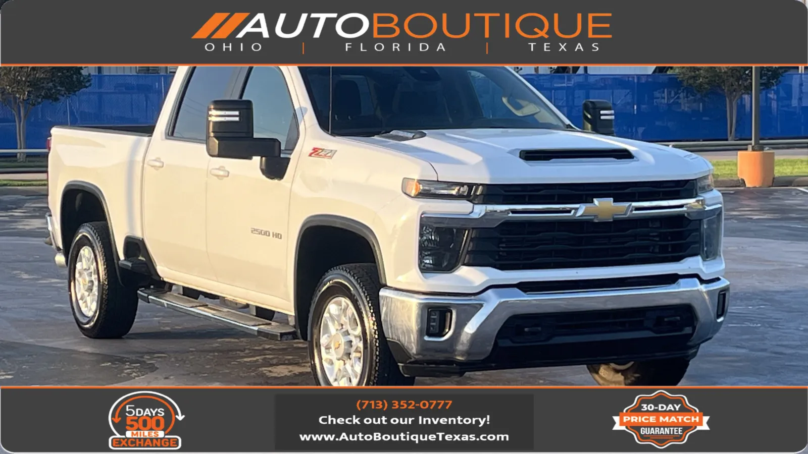 White 2024 CHEVROLET SILVERADO LT for sale in Alvin, TX