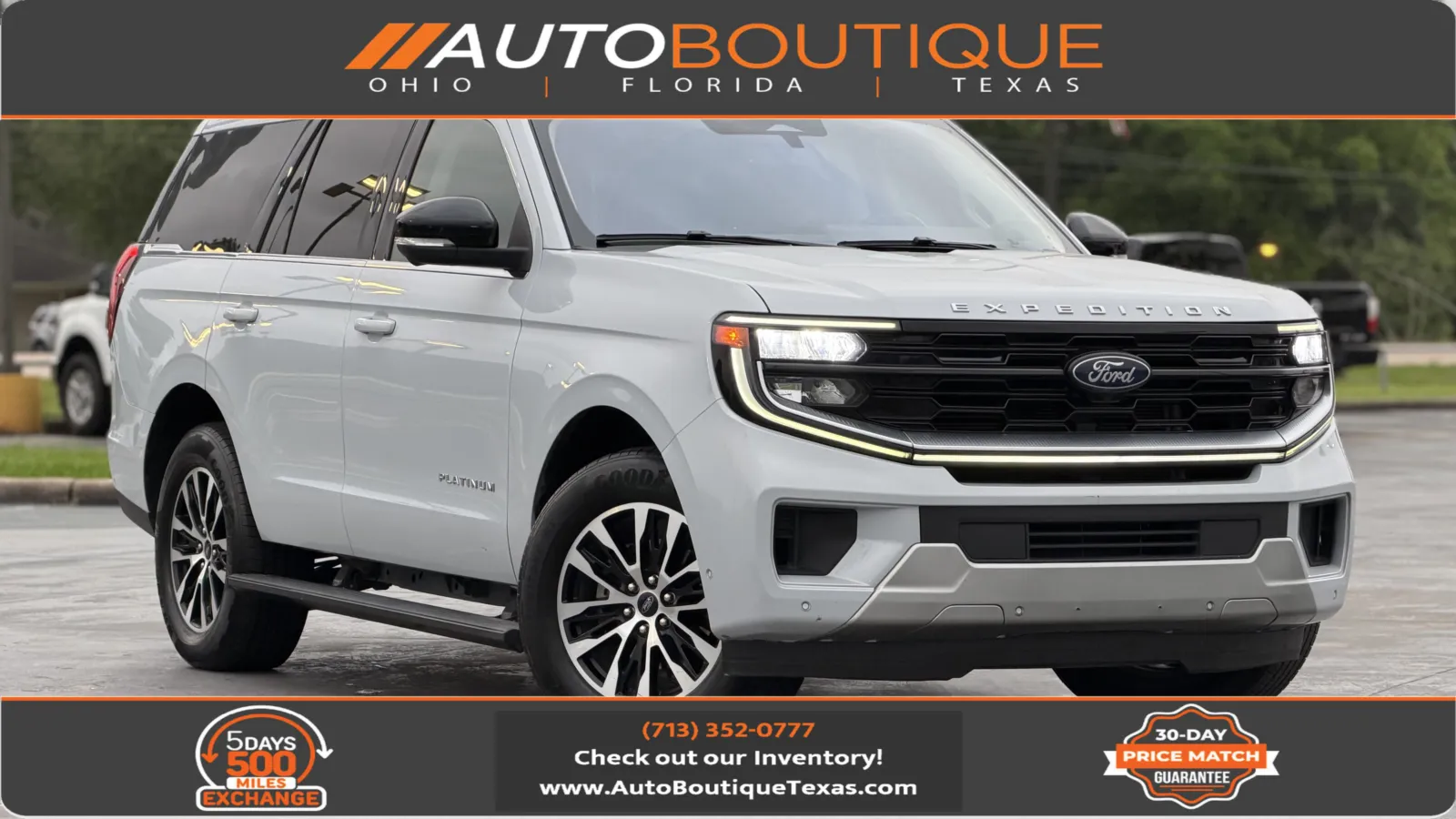 2025 Ford Expedition Platinum for sale in Alvin, TX