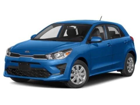 Red 2021 Kia Rio 5-Door S for sale in Alvin, TX