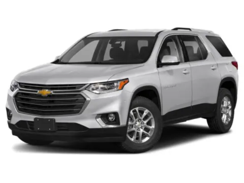 Gray 2018 Chevrolet Traverse LT Cloth for sale in Alvin, TX
