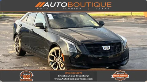 Black 2018 Cadillac ATS Sedan Luxury RWD for sale in Alvin, TX
