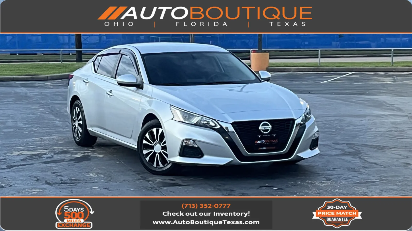 Silver 2020 Nissan Altima 2.5 S for sale in Alvin, TX