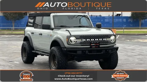 Gray 2021 Ford Bronco Badlands for sale in Alvin, TX