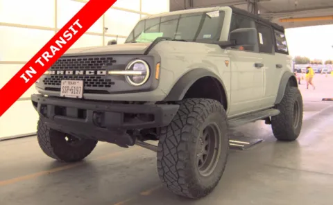 Gray 2021 Ford Bronco Badlands for sale in Alvin, TX