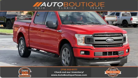 Red 2018 Ford F-150 XLT for sale in Alvin, TX