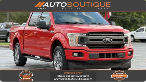 Red 2018 Ford F-150 XLT for sale in Alvin, TX