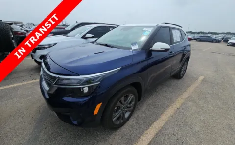 Blue 2021 Kia Seltos S for sale in Alvin, TX