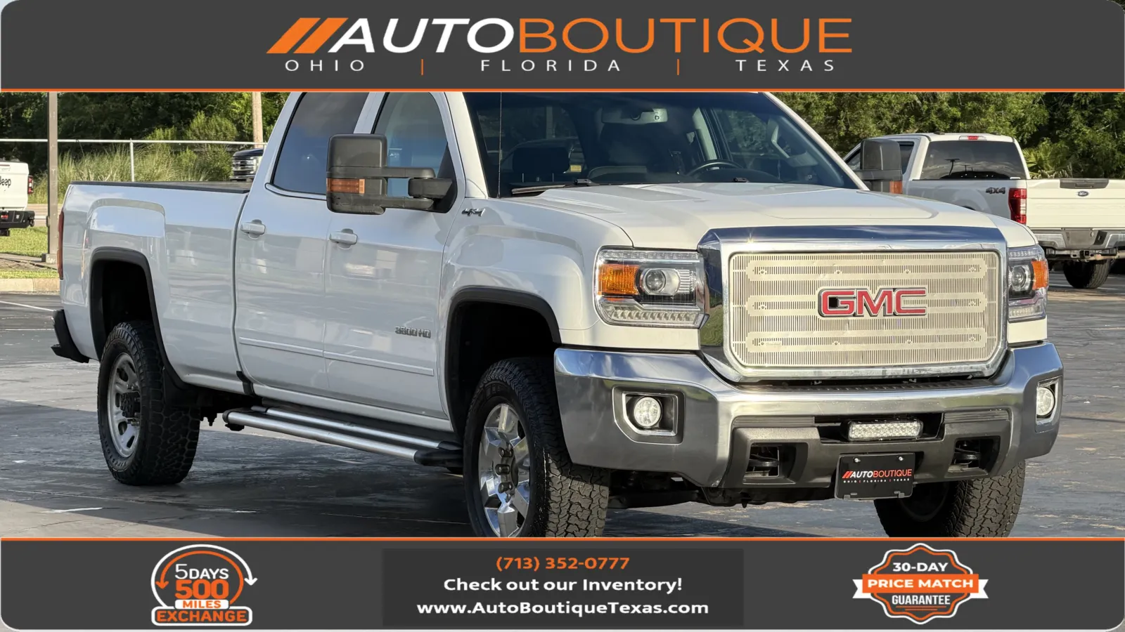 White 2017 GMC Sierra 3500HD SLE for sale in Alvin, TX