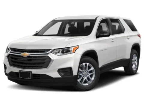 Gray 2021 Chevrolet Traverse LS for sale in Alvin, TX