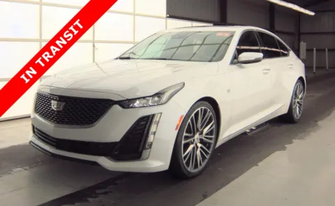 White 2021 Cadillac CT5 Premium Luxury for sale in Alvin, TX