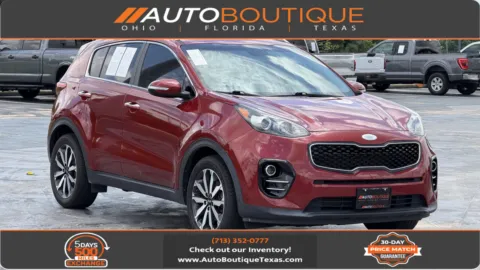 Red 2019 Kia Sportage EX for sale in Alvin, TX