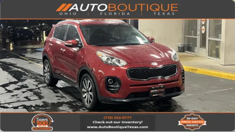 Red 2019 Kia Sportage EX for sale in Alvin, TX