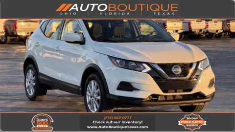 White 2021 Nissan Rogue Sport S for sale in Alvin, TX