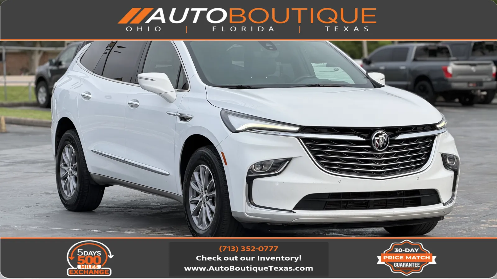 White 2024 Buick Enclave Premium for sale in Alvin, TX