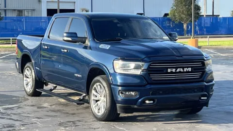Blue 2021 Ram 1500 Laramie for sale in Alvin, TX