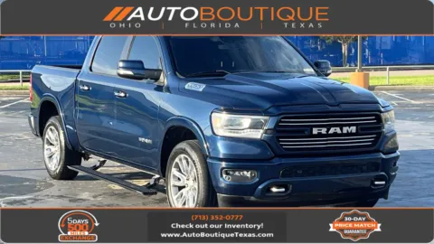 Blue 2021 Ram 1500 Laramie for sale in Alvin, TX