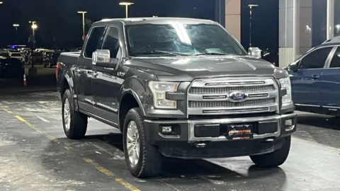 Gray 2015 Ford F-150 Platinum for sale in Alvin, TX