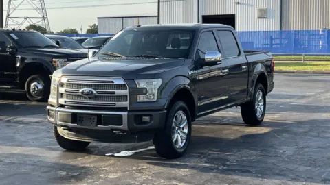 Gray 2015 Ford F-150 Platinum for sale in Alvin, TX
