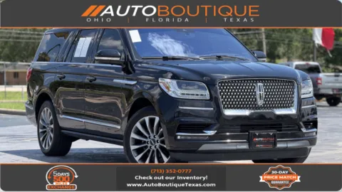 Black 2020 Lincoln Navigator L Reserve for sale in Alvin, TX
