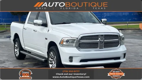White 2013 Ram 1500 Laramie Longhorn Edition for sale in Alvin, TX