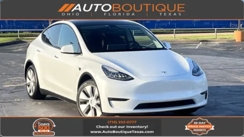 White 2022 Tesla Model Y Long Range for sale in Alvin, TX