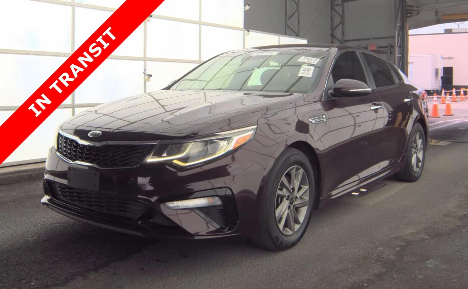 Purple 2019 Kia Optima LX for sale in Alvin, TX
