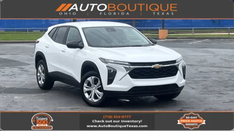 White 2025 Chevrolet Trax LS for sale in Alvin, TX