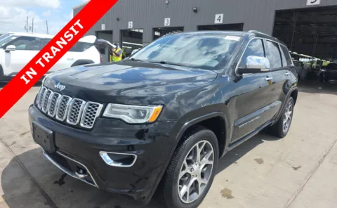 Black 2019 Jeep Grand Cherokee Overland for sale in Alvin, TX