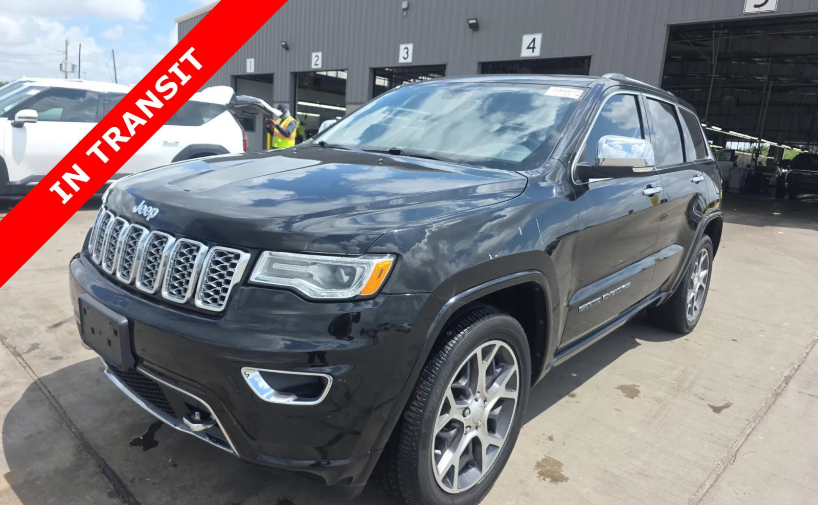 Black 2019 Jeep Grand Cherokee Overland for sale in Alvin, TX