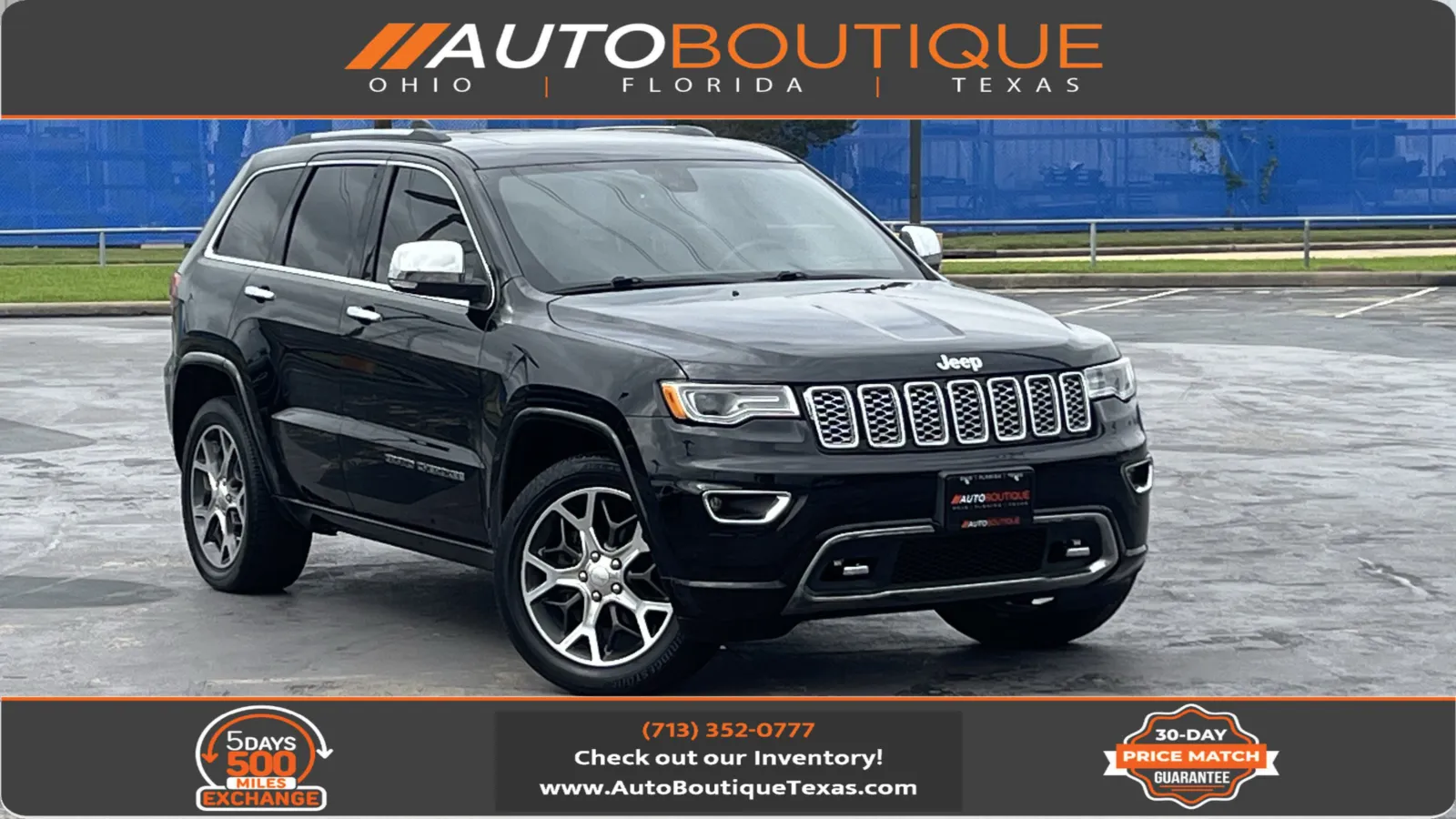 2019 Jeep Grand Cherokee Overland for sale in Alvin, TX