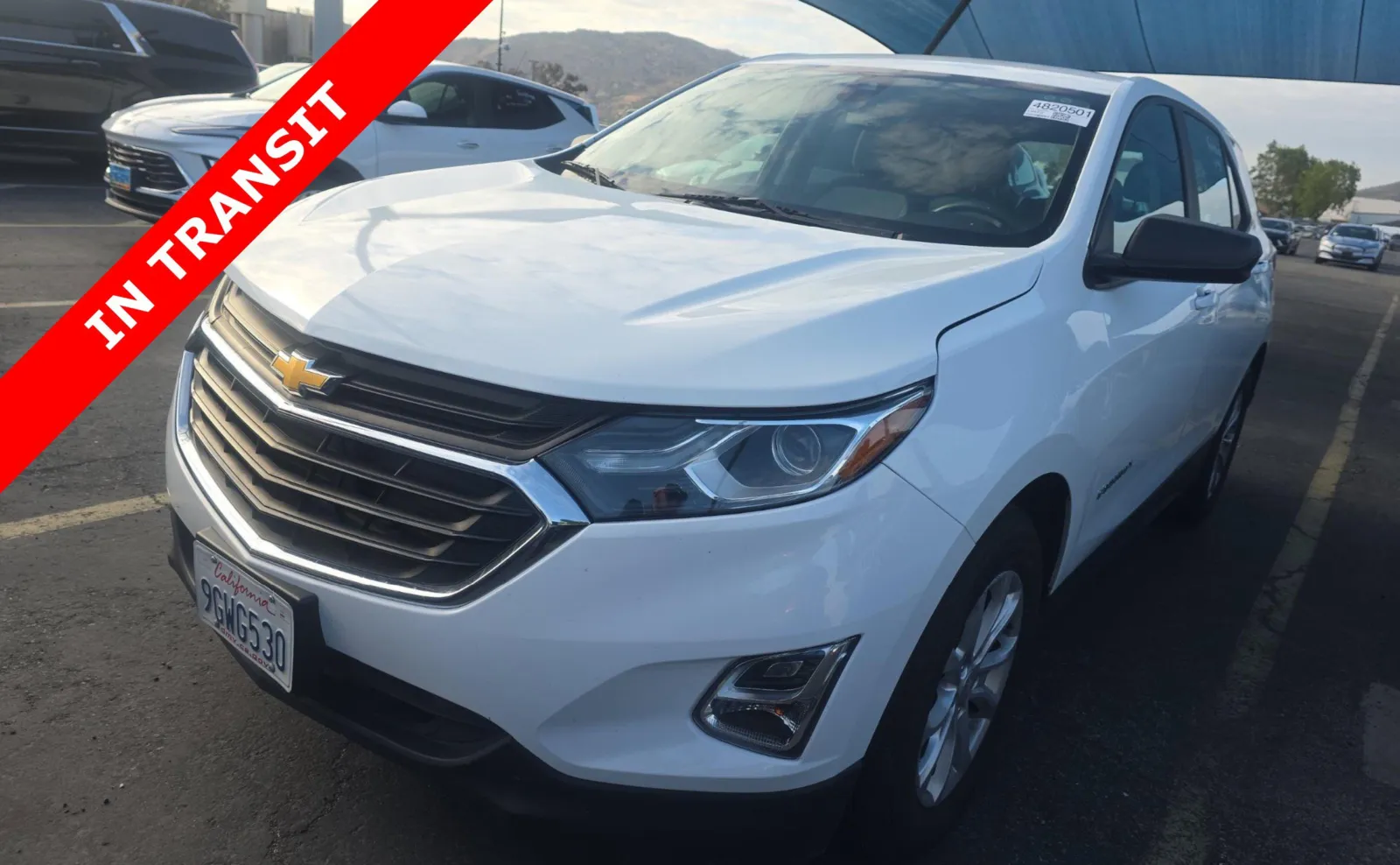 White 2020 Chevrolet Equinox LS for sale in Alvin, TX