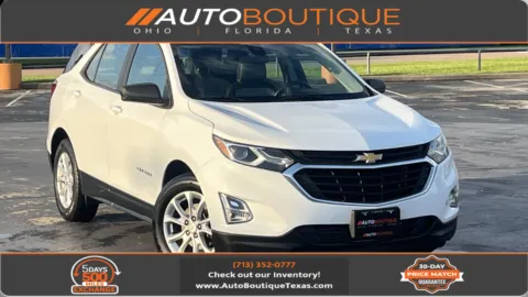 White 2020 Chevrolet Equinox LS for sale in Alvin, TX