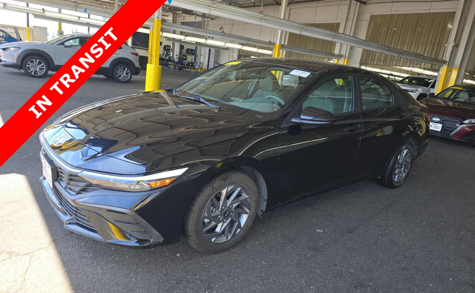Black 2024 Hyundai Elantra SEL for sale in Alvin, TX