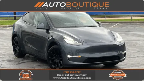 Gray 2022 Tesla Model Y Long Range for sale in Alvin, TX