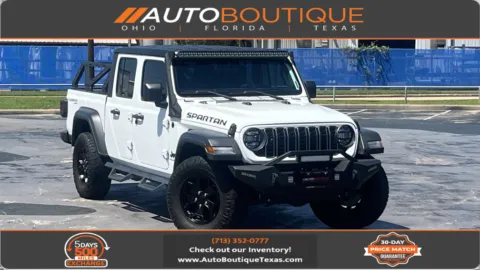 White 2024 JEEP GLADIATOR Sport for sale in Alvin, TX