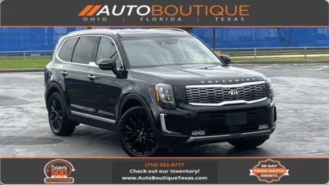 Black 2021 Kia Telluride SX for sale in Alvin, TX