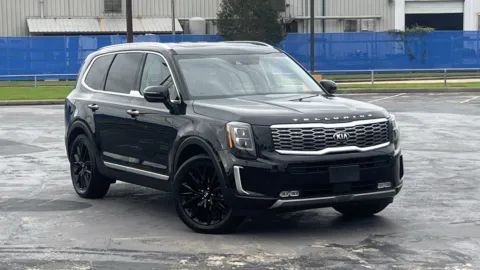 Black 2021 Kia Telluride SX for sale in Alvin, TX
