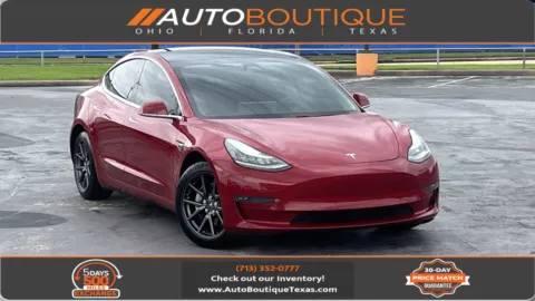 Red 2020 TESLA MODEL 3 Performance for sale in Alvin, TX
