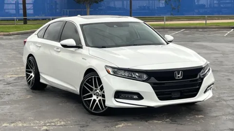 White 2019 Honda Accord Hybrid EX-L for sale in Alvin, TX