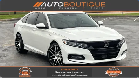 White 2019 Honda Accord Hybrid EX-L for sale in Alvin, TX