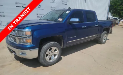 Blue 2015 Chevrolet Silverado 1500 LTZ for sale in Alvin, TX